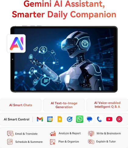 تابلت 8.8 بوصة يعمل بنظام Android 16 مع Gemini AI، MediaTek Dimensity 8300 ثماني النواة، ذاكرة الوصول العشوائي 24 جيجابايت، 256 جيجابايت ذاكرة الوصول العشوائي، شاشة 2.5K 2560 × 1600، 120 هرتز BPad GT، كاميرا 13 ميجابكسل 4G LTE+Wi-Fi 6E 6300 مللي أمبير مع  in Kuwait