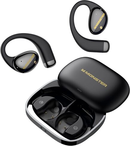 Monster Open Ear AC520 Headphones, Bluetooth 6.0 Wireless Earbuds with HiFi Sound, Open Ear Headphones with 24H Playtime, ENC Clear Call, Unique Handbag Design,IPX6 Resistance in Kuwait