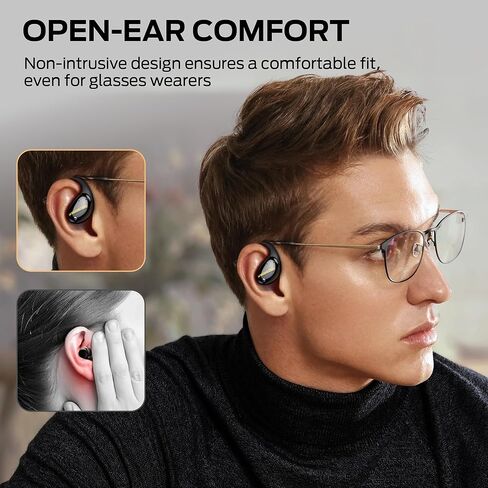 Monster Open Ear AC520 Headphones, Bluetooth 6.0 Wireless Earbuds with HiFi Sound, Open Ear Headphones with 24H Playtime, ENC Clear Call, Unique Handbag Design,IPX6 Resistance in Kuwait