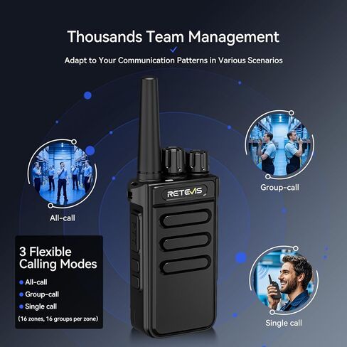 Retevis MateTalk P4 Digital Walkie Talkies, DMR & Analog Dual Mode, Secure Call, Group Call, Type-C, 12H Runtime, Waterproof DMR 2 Way Radios for Warehouse Logistics Church(10 Pack) in Kuwait
