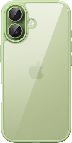 JETech Case for iPhone 17 6.3-Inch, Shockproof Phone Bumper Cover, Solid Color Matte TPU Frame, Anti-Scratch Clear Back (Sage) in Saudi Arabia