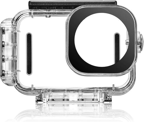HSU Waterproof Diving Housing Case for DJI Osmo Action 6 Camera, Magnetic Latch Mount 60M/196FT Underwater Housing Shell Cage, DJI Osmo Action 6 Invisible Diving Action Shell Accessory Kit in Kuwait