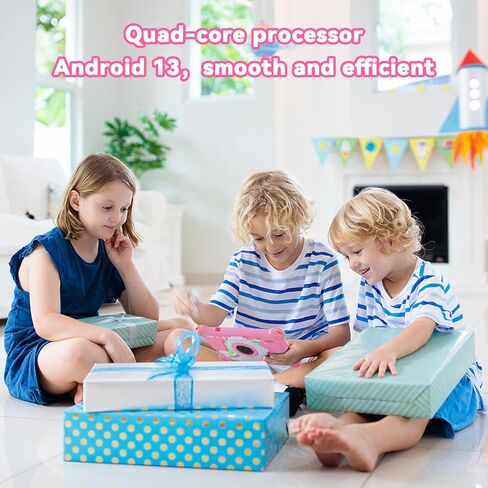 تابلت C idea للأطفال مقاس 7 بوصة، للأعمار من 3 إلى 7 سنوات، ذاكرة وصول عشوائي 4 جيجابايت + ذاكرة تخزين داخلية 32 جيجابايت + ذاكرة تخزين داخلية 512 جيجابايت قابلة للتوسيع، HD 1024 × 600، واي فاي، بلوتوث، أدوات الرقابة الأبوية، iWawa المثبت مسبقًا، Android  in Kuwait