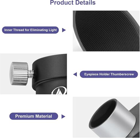 Alstar 2 inch to 1.25 inch Twist Lock Adapter - Bundle with - 1.25 inch 90-Degree Erecting Prism in Kuwait