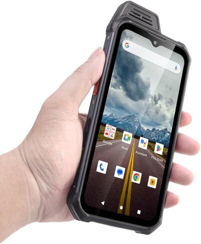 ANYSECU W999 POC Radio 8+128GB Android 13 6.3 inch Touch Screen IP68 Waterproof Radio Work with Zello/Real PTT Platform Rugged Smart Phone in Kuwait