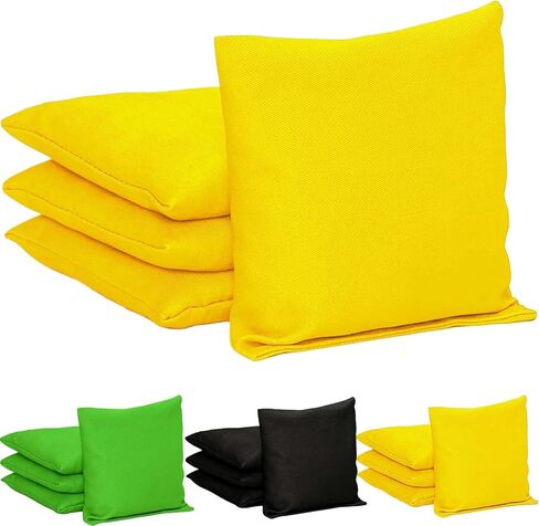Classic Cornhole Bean Bags Set of 4-3 Colors Available - Regulation All Weather, Mix and Match in Saudi Arabia