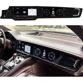 12.3 Inch Dual Screen Car Radio Stereo for Porsche Panamera 2010-2016, 2K Touch Screen Android 14 Wireless Carplay Android Auto WiFi Head Unit 8+256GB in Saudi Arabia