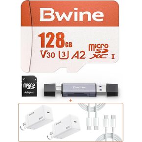 بطاقة Bwine 128G Micro SD وشاحن USB C بقدرة 65 وات GaN سريع in Kuwait