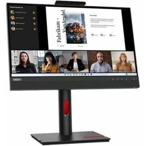 Lenovo ThinkVision TIO22Gen5 22" Class Webcam Full HD LED Monitor - 16:9 - Black in Kuwait