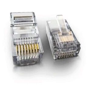 TWAComm Bundle of Allen Tel AT8X8RCSC-24 8x8 Modular Plug for Rounded Cord/Solid Wire in Saudi Arabia
