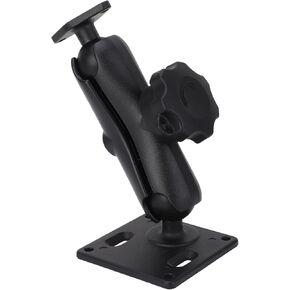 Pwshymi 1.5 Inch Anti Theft Double Ball Mount with Double Socket Arm for Tablet Fish Finder, Heavy Duty Mounting Solution for Vehicle Boat Aluminum Alloy for Outdoor Use in Kuwait