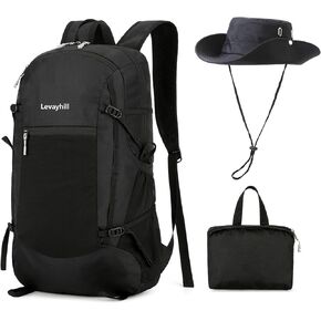 levayhill Lightweight Hiking Foldable Backpack,Packable Daypack, Dark Blue in Saudi Arabia
