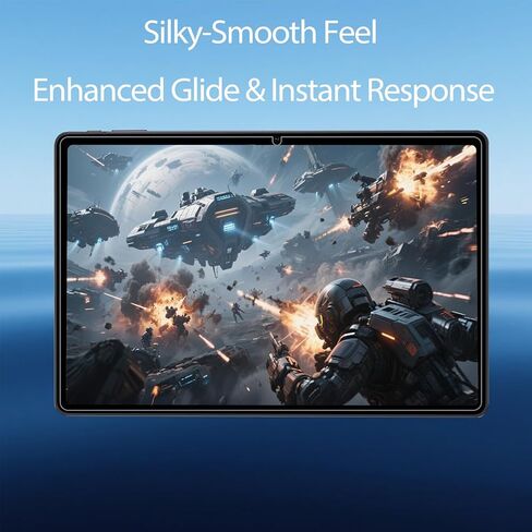 واقي شاشة مكون من قطعتين لجهاز SVITOO PL001 Android Tablet مقاس 10 بوصات HD من الزجاج المقسى الشفاف وسطح صلابة 9H وشفافية عالية الدقة ومقاومة للخدش؛ مقاومة للصدمات. مقاومة للنفط in Kuwait
