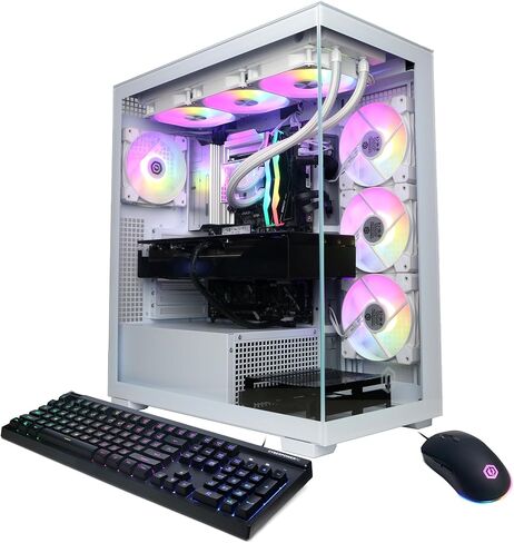 كمبيوتر CyberPowerPC Gamer Xtreme للألعاب Intel Core Ultra 9 285K 3.7 جيجا هرتز، GeForce RTX 5080 16 جيجا، 32 جيجا DDR5، 2 تيرابايت PCIe 4.0 SSD، WiFi جاهز ونظام التشغيل Windows 11 Home (GXiVR8620A9) in Kuwait
