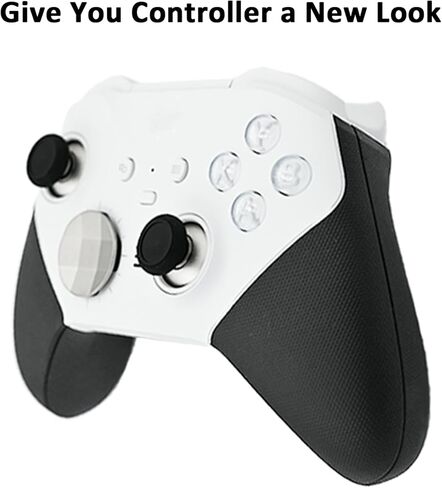 White Elite 2 Front+ Back Housing Shell Replacement Kit Compatible for Xbox Elite Series 2 Controller Housing Shell Replacement with 2 Rings, and Repair Tools in Kuwait