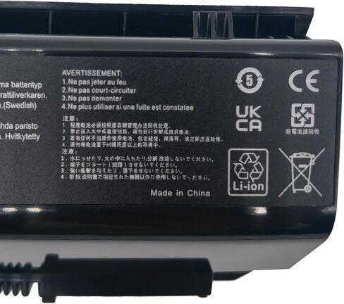 A42-G750 Replacement Laptop Battery Compatible with Asus G750J G750JW G750JX G750JZ G750 G750JH G750JM G750JS G750Y47JX-BL - 15V 5900mAh in Kuwait