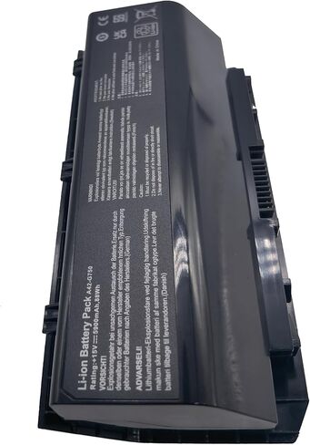 A42-G750 Replacement Laptop Battery Compatible with Asus G750J G750JW G750JX G750JZ G750 G750JH G750JM G750JS G750Y47JX-BL - 15V 5900mAh in Kuwait