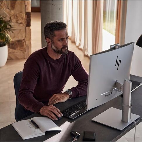 2026 HP EliteOne 870 G9 27 بوصة QHD كمبيوتر مكتبي الكل في واحد (Intel 20-Core i7-14700، 32GB DDR5، 1TB SSD) AIO Business Computer، Wi-Fi، BO Audio، كاميرا ويب 5MP، DisplayPort، Wolf Security، Win 11 Pro in Kuwait