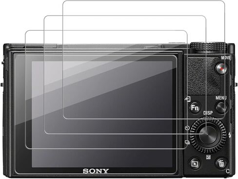 4 قطع لواقي شاشة الكاميرا Sony Alpha A7V A7 V A7R V 7R V A7RV A7M5، زجاج مقسى فائق النحافة 0.3 ملم، تغطية كاملة، فيلم عرض LCD، شفاف عالي الدقة، مضاد للخدش، خالي من الفقاعات in Kuwait