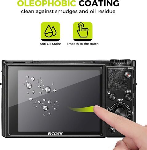4 قطع لواقي شاشة الكاميرا Sony Alpha A7V A7 V A7R V 7R V A7RV A7M5، زجاج مقسى فائق النحافة 0.3 ملم، تغطية كاملة، فيلم عرض LCD، شفاف عالي الدقة، مضاد للخدش، خالي من الفقاعات in Kuwait