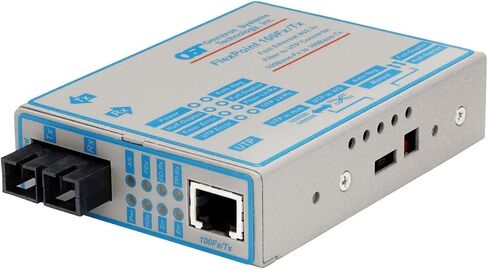Omnitron FlexPoint 100Fx/Tx Fiber to Copper Media Converter 4331-2 in Kuwait