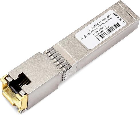 Compatible with Edgecore ET4201-RJ45 1000BASE-T Copper SFP Transceiver | 1G-TX RJ-45 100m ET4201-RJ45-HPC in Kuwait