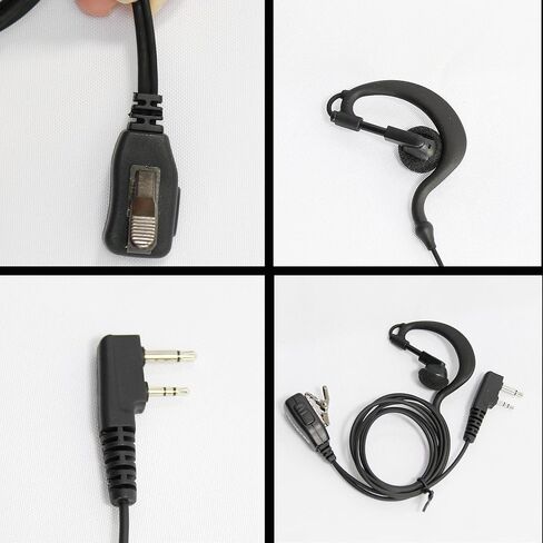 الأذن هوك سماعة سماعة سماعة لراديو IC-F3001 F4001 F4011 F4023 IC-F4021 IC-F3021 in Kuwait