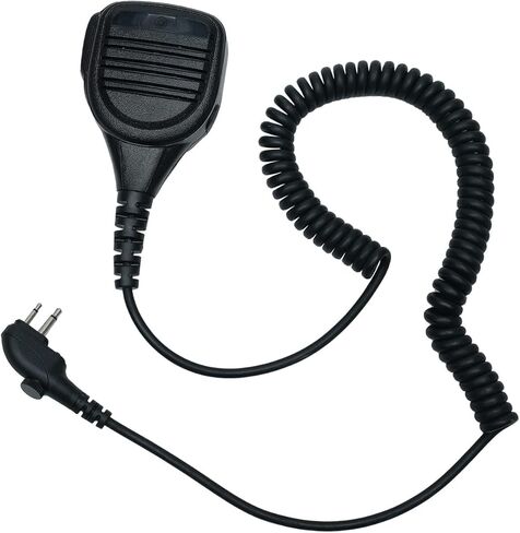 ميكروفون مكبر صوت لأجهزة الراديو Hytera HYT متوافق مع TC-508 TC-580 BD502i PD502 PD482i PD402i PD562i BD502 جهاز اتصال لاسلكي ثنائي الاتجاه مع مقبس 3.5 مم، عبوتان in Kuwait