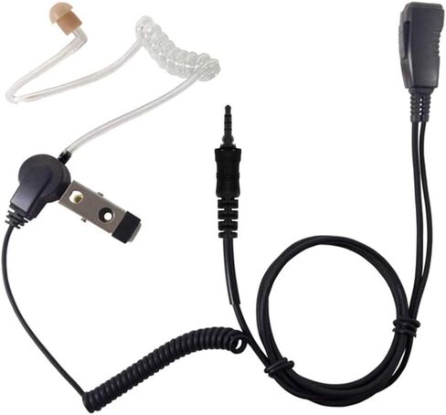 Pryme LMC-1AT42 Lapel Earpiece and Mic for Vertex Standard EVX-S24 Two Way Radios in Kuwait