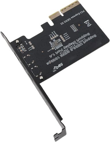 بطاقة توسيع PCIE من النوع C، USB 3.0 بسرعة 10 جيجابت في الثانية مع دعم DisplayPort 4K بسرعة 60 هرتز، ومحول اللوحة الأمامية ذو 3 منافذ لأجهزة الكمبيوتر المكتبية in Kuwait