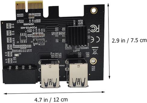 بطاقة Pci e USB 3.0 Riser 4 فتحات Pci e، ملحقات كمبيوتر للتعدين والتوسع، محول تمديد إلكتروني لإلكترونيات الكمبيوتر المكتبي in Kuwait