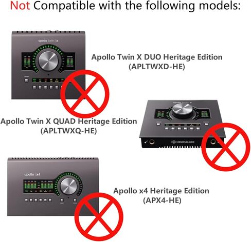 12V Power Supply Compatible with Universal Audio Apollo Twin USB Apollo Twin MkII Duo Twin Solo Audio Interface APLTWDII APTWDUSB UAD-2 Satellite Quad Custom FireWire DSP AC DC Adapter Charger in Kuwait