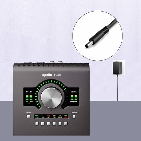 12V Power Supply Compatible with Universal Audio Apollo Twin USB Apollo Twin MkII Duo Twin Solo Audio Interface APLTWDII APTWDUSB UAD-2 Satellite Quad Custom FireWire DSP AC DC Adapter Charger in Kuwait