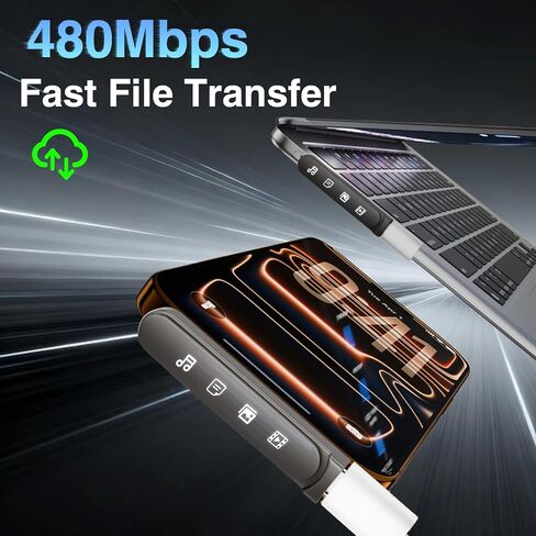 Duttek 240W USB C محول الزاوية اليمنى مع موسع حامل الهاتف القابل للطي، محول USB C ذكر إلى أنثى 90 درجة، للهاتف، واستخدام مكتب الكمبيوتر اللوحي، والألعاب المحمولة، والبث، والاستخدام المكتبي، Gun Gray-2 Pack in Kuwait