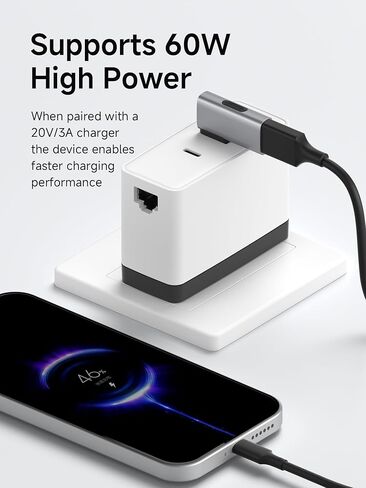 USB 3.2 Adapter 2 Pack, 90 Degree Right and Left Angle USB A Male to Female Connector OTG Adapter Cable Extender for Laptops Charger PC Car Mouse Keyboard (Side Back) in Kuwait