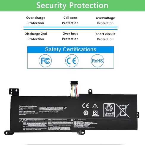 L16M2PB1 L16L2PB2 L16L2PB3 L16C2PB2 L16M2PB2 L16S2PB2 Laptop Battery for Lenovo Ideapad 320-14AST 14IAP 320-14IKB 320-14ISK 320-15ABR 320-15AST 15IKB 320-15ISK 320-17AST 320-17ABR 320-17IKB in Kuwait