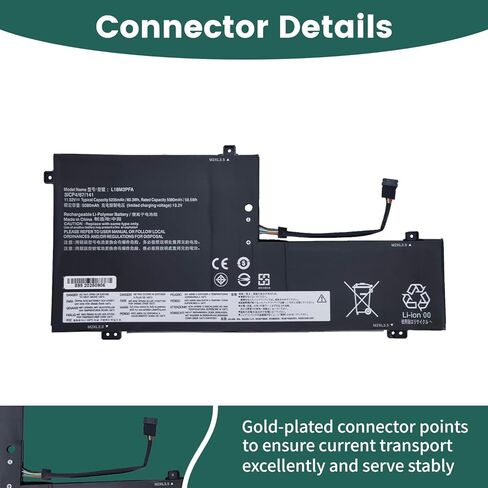 استبدال بطارية الكمبيوتر المحمول L18M3PFA لجهاز Lenovo Yoga C740-15IML C740-15 81TD Series Notebook L18D3PF2 5B10T83739 5B10T83740 5B10W67258 5B10W67402 SB10W67375 【11.52V 60.3Wh】 in Kuwait