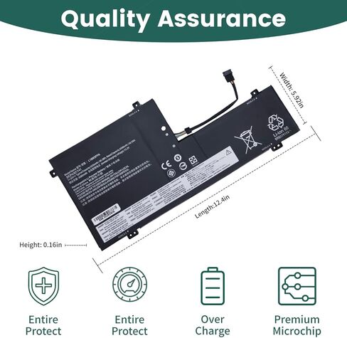 استبدال بطارية الكمبيوتر المحمول L18M3PFA لجهاز Lenovo Yoga C740-15IML C740-15 81TD Series Notebook L18D3PF2 5B10T83739 5B10T83740 5B10W67258 5B10W67402 SB10W67375 【11.52V 60.3Wh】 in Kuwait