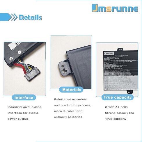 L19C3PD6 L19M3PD6 Laptop Battery Replacement for Lenovo IdeaPad Flex 5-15IIL05 5-14ALC05 5-15ITL05 5-15ALC05 5-14IIL05 5-14ITL05 Series L19L3PD6 L19D3PD6 SB10X49078 5B10X49073 11.52V 52.5Wh in Kuwait