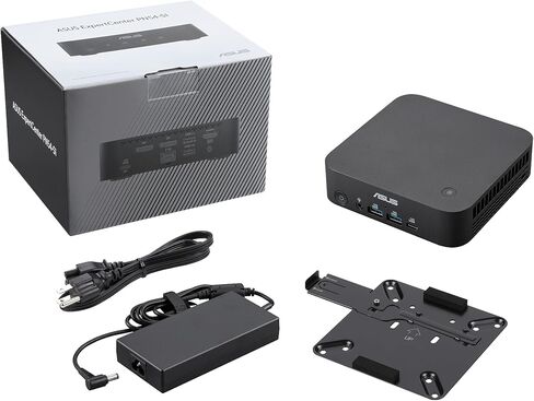 ASUS ExpertCenter PN54-S1 Barebone Mini PC with AMD Ryzen 3 210 Processor, DDR5 RAM, Dual Storage Design, WiFi 7, BT 5.4, Toolless Chassis Access, Dual LAN, USB-C, VESA Mount Included (NO RAM/SSD/OS) in Kuwait