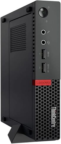 Lenovo ThinkCentre M910q Tiny Desktop, Win 11 Computer, Intel Core i5-6500T 2.5GHz, 8GB RAM, 256GB SSD, USB 3.0, DisplayPort, Mini PC Windows 11 Home (Renewed) in Kuwait