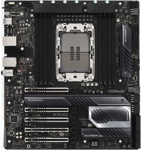 اللوحة الأم ASRock 90-MXBP3، AMD W790، DDR4، LGA 1700، Micro ATX in Kuwait