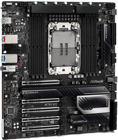اللوحة الأم ASRock 90-MXBP3، AMD W790، DDR4، LGA 1700، Micro ATX in Kuwait