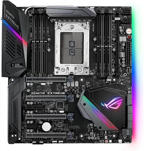 Motherboard Fit for Asus ROG Zenith Extreme Motherboard Intel X399 Socket TR4 DDR4 128GB PCIe 3.0 ATX Support Ryzen 2920X 2990WX 1950X CPU in Kuwait