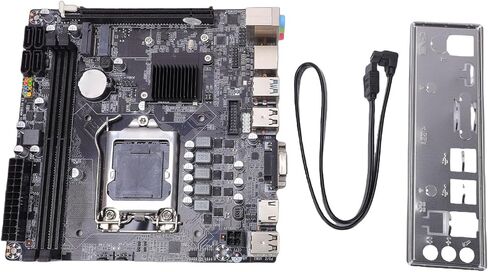Yoidesu H110 Gaming Motherboard Dual Channel DDR4 Motherboard LGA 1151 Mini ITX Form Factor M.2 NVMe SATA3.0 Support for 6th 7th 8th Generation Processors in Kuwait
