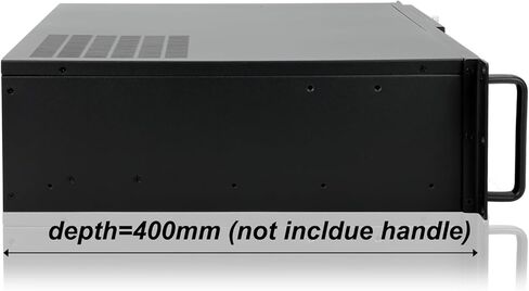 RackChoice 20" Rail with 3U Chassis 3x5.25 / ATX PSU Upside and Down Both Support in Kuwait