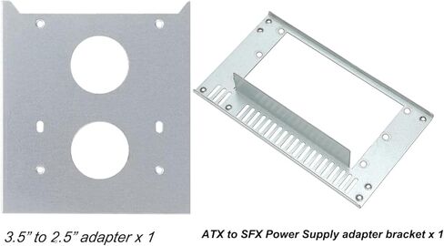 RackChoice 20" Rail with 3U Chassis 3x5.25 / ATX PSU Upside and Down Both Support in Kuwait