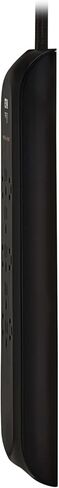قطاع الطاقة الواقي من سلسلة Eaton Tripp Lite مع سلك تمديد مضفر بقابس مسطح + منفذي شحن USB، 4200 جول، كابل 8 أقدام، الشركة المصنعة (TLP118DBUC) in Kuwait