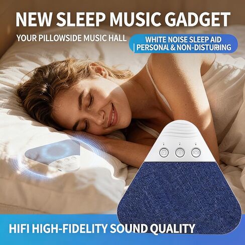 Pillow Speakers for Sleeping, 2026 Upgraded Bluetooth Under Pillow Speaker with White Noise Timer for Side Sleepers Adults Kids (Blue) in Kuwait