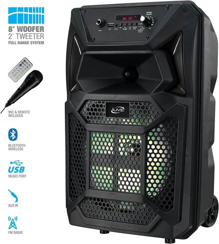 iLive Electronics Wireless Tailgate Party Speaker, ISB352B in Kuwait